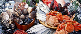 produits locaux les poissonneries, homard, crabe, araignee, bar, poissons a noirmoutier